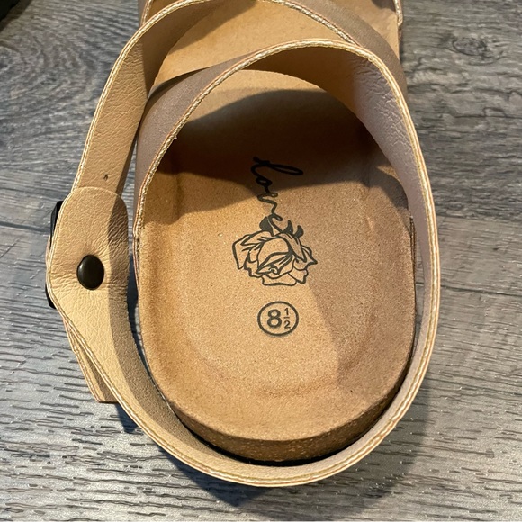 NWOT Wrap Around Ankle Sandal Flip Flops - Picture 4 of 5